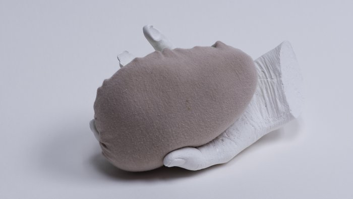 Medwyn McConachy, Abject Breast, plaster + fiber