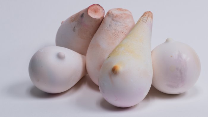 Chelsea Tomczyk, Condom Breasts, plaster